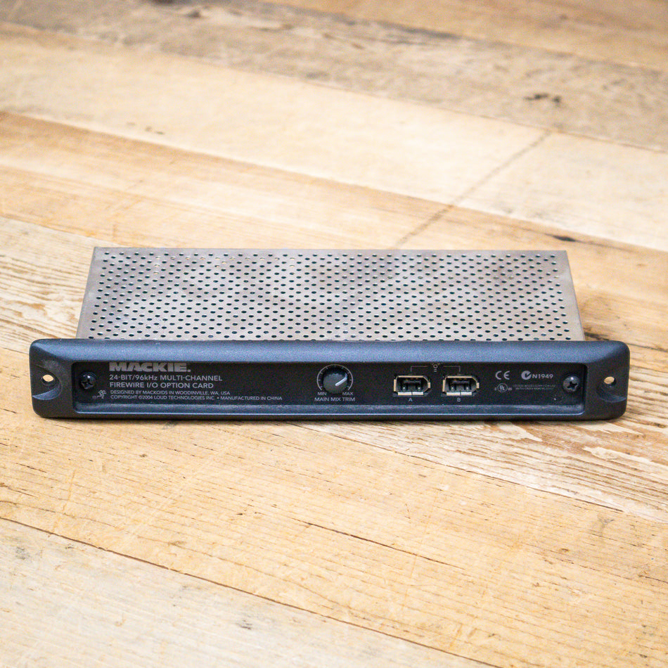 Mackie Onyx FireWire I/O Option Card for Onyx 1220 1620 1640 Mixer