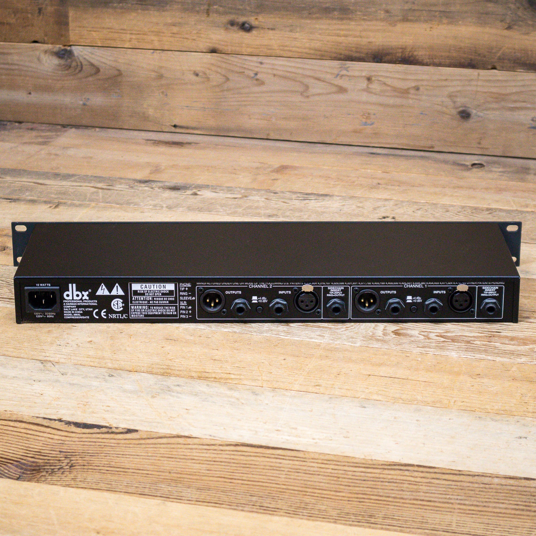 DBX 266XL 2-Channel Stereo Compressor/Limiter with Minor Issue