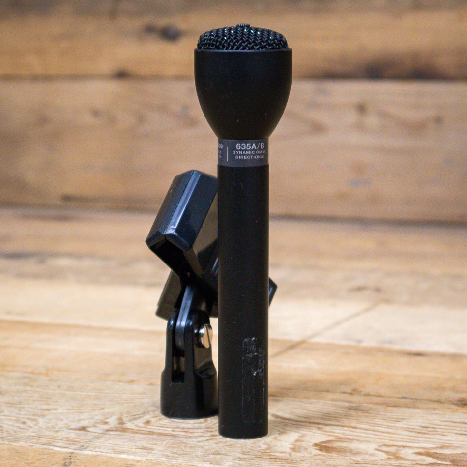 ElectroVoice 635A/B Black Dynamic Microphone
