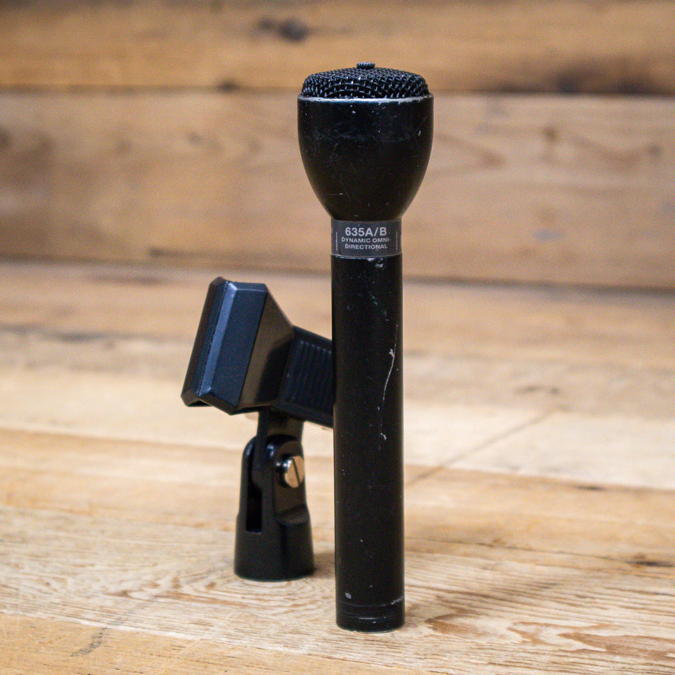ElectroVoice 635A/B Black Dynamic Microphone