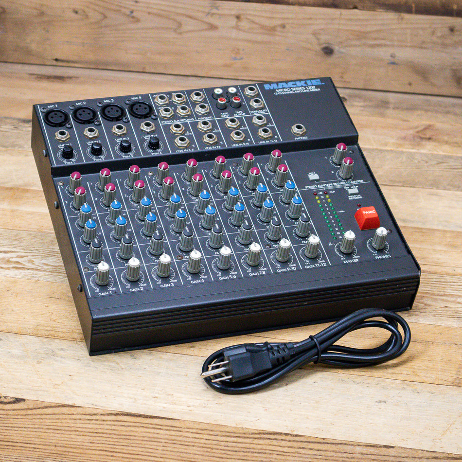 Mackie 1202 Micro Series Compact 12-Channel Mixer