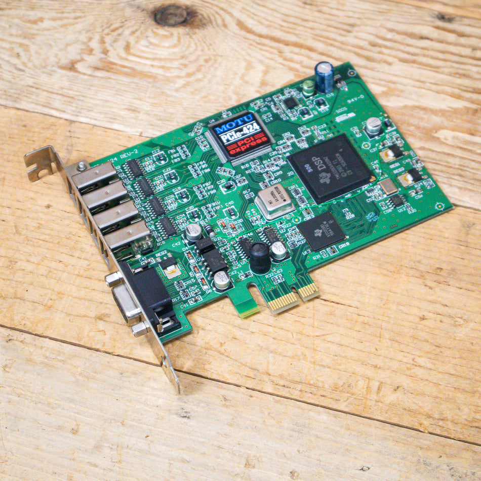 MOTU PCIe-424 PCI Express AudioWire Card
