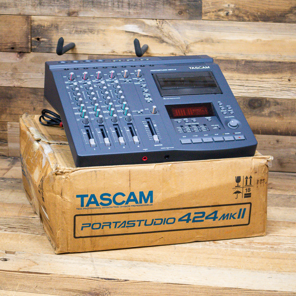 Tascam 424 MK2 Portastudio 4-Track Analog Tape Cassette Recorder