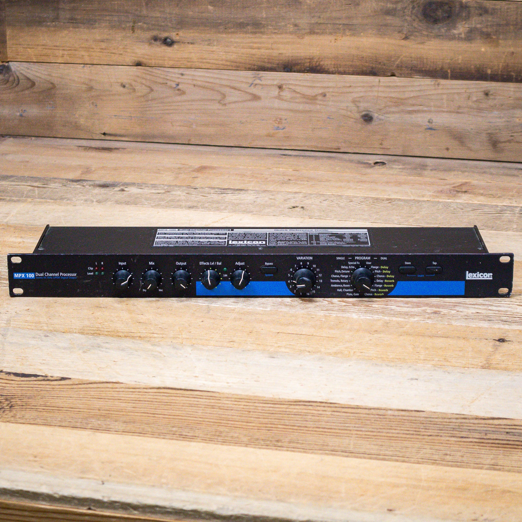 Lexicon MPX-100 Multi-Effects Processor – Pixel Pro Audio