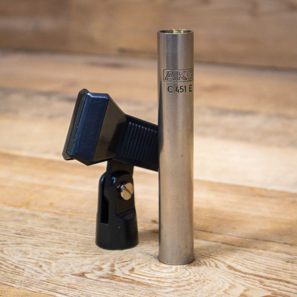 AKG C451E Condenser Microphone Preamp, Silver