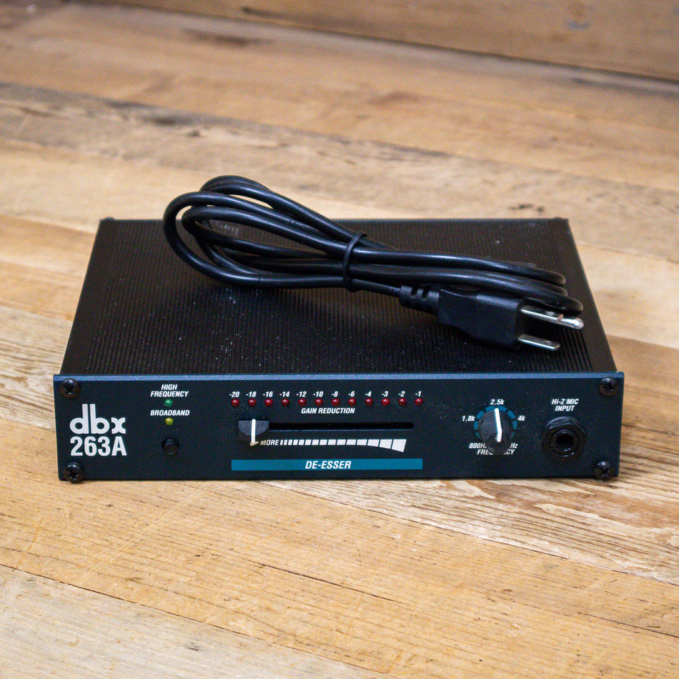 DBX 263A De-Esser 263-A Deesser De-S Studio Dynamic Audio