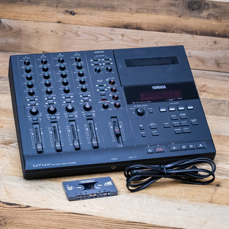 Yamaha MT4x Analog 4-Track Cassette Tape Recorder