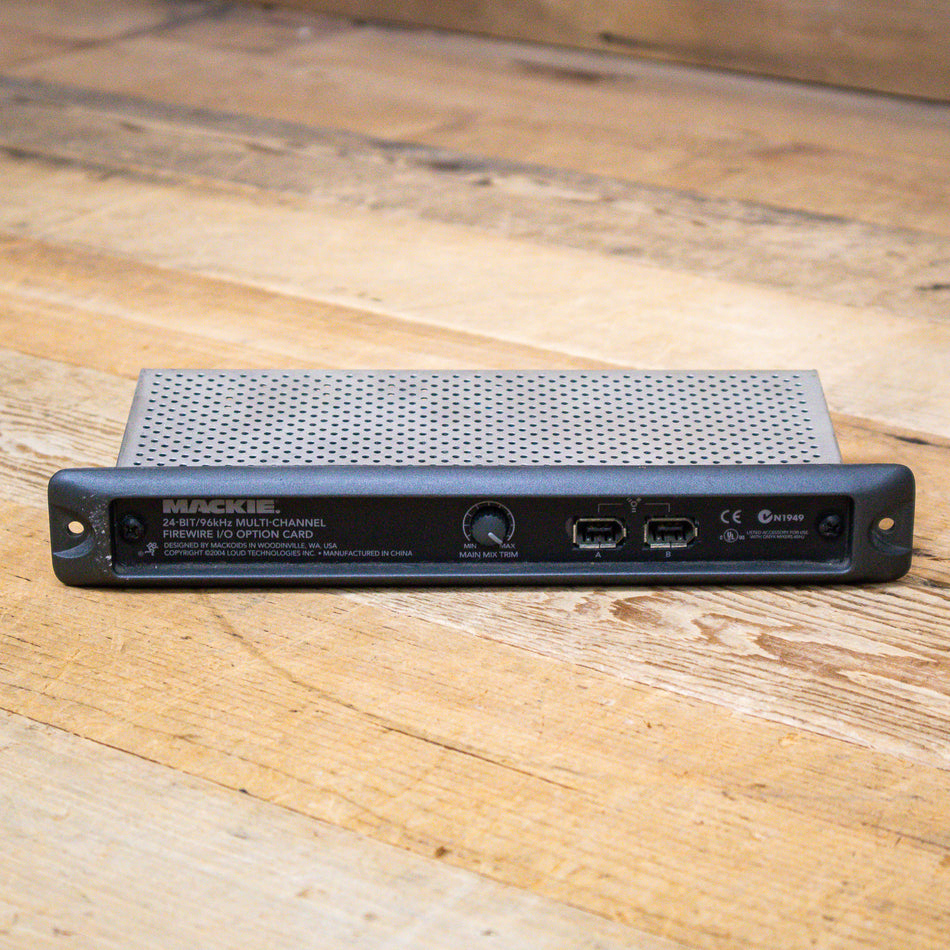 Mackie Onyx FireWire I/O Option Card for Onyx 1220 1620 1640 Mixer