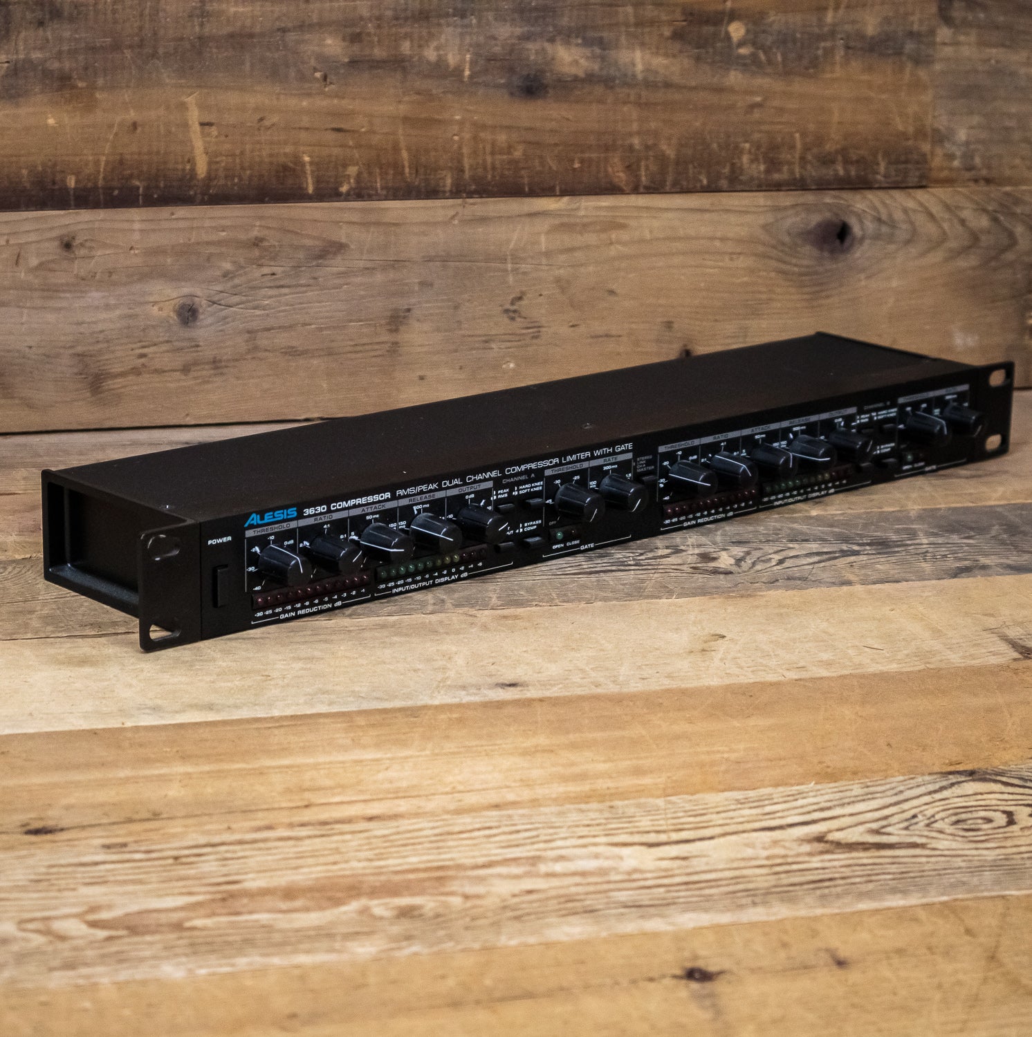 Alesis 3630 2-Channel Compressor Limiter with Gate – Pixel Pro Audio