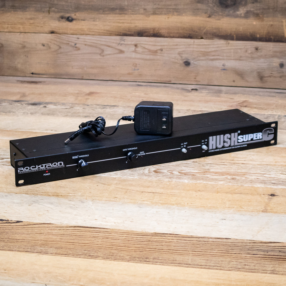 Rocktron HUSH Super C Stereo Noise Exterminator for Guitar and Bass
