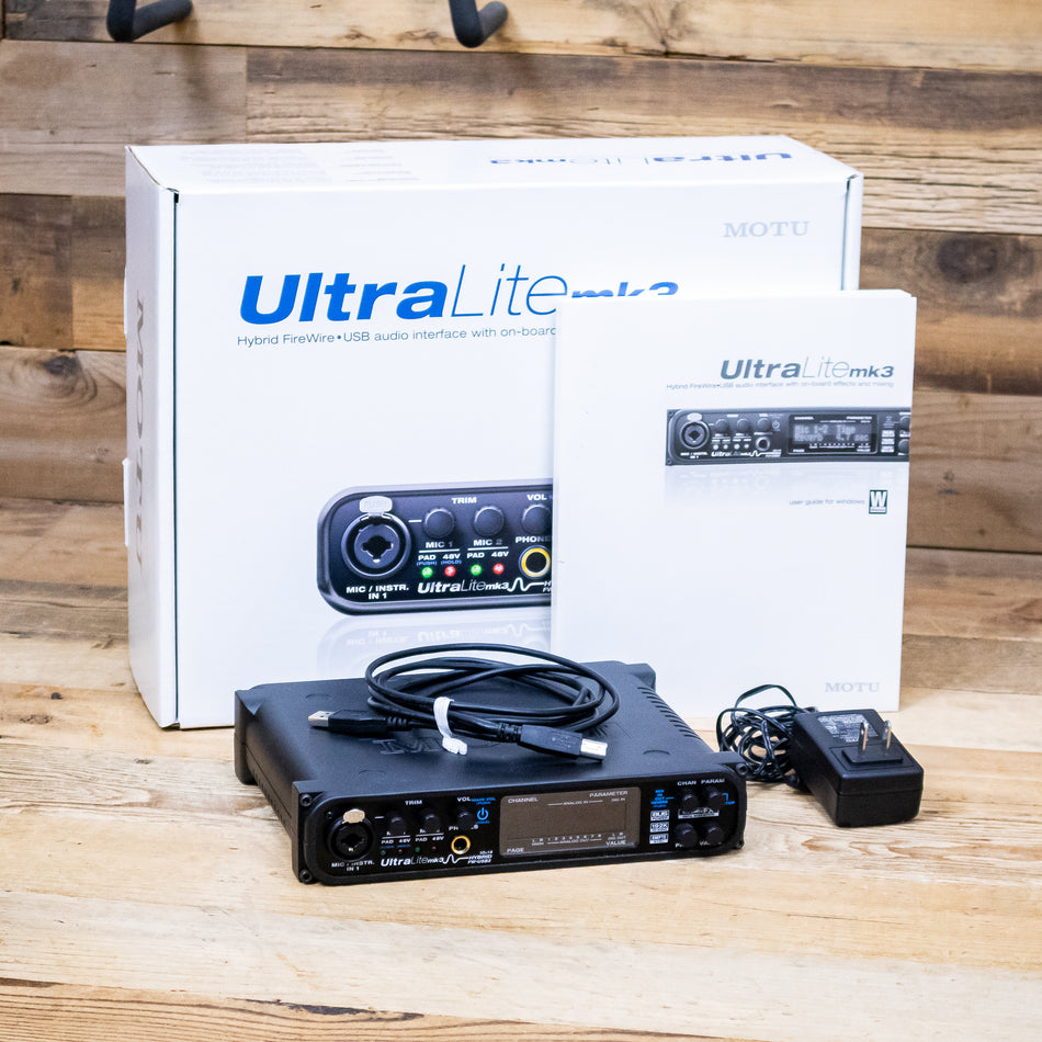 MOTU Ultralite-MK3 Hybrid USB/FireWire Audio Interface
