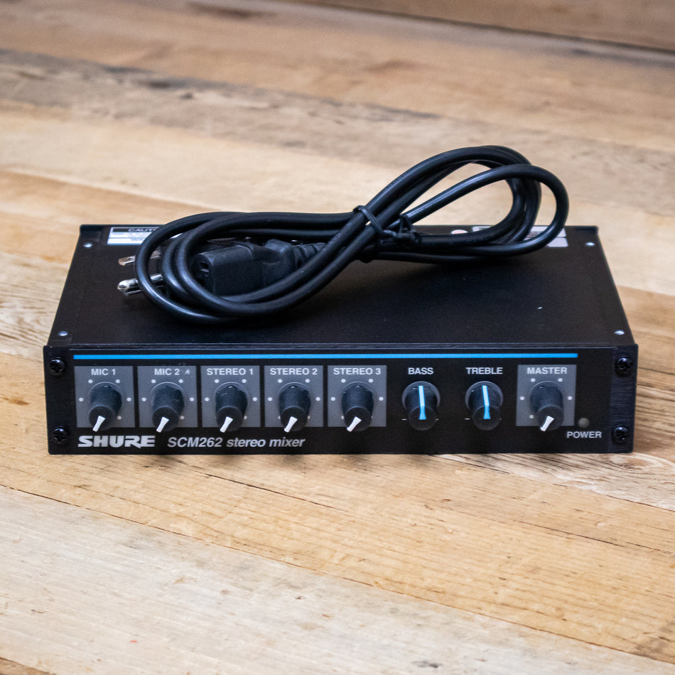 Shure SCM262 (SCM-262) 2-Channel Microphone Mixer