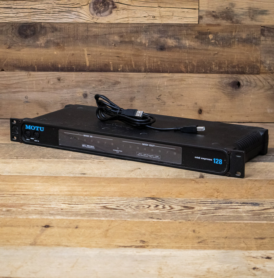 MOTU Midi Express 128 8-in/8-out MIDI Interface with USB