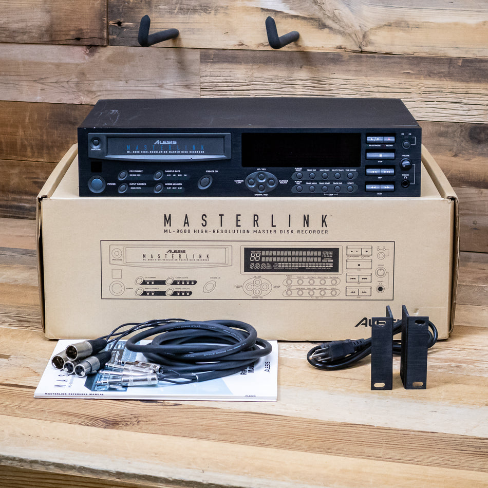 Alesis MasterLink ML-9600 Master Disk Recorder with Rack Ears