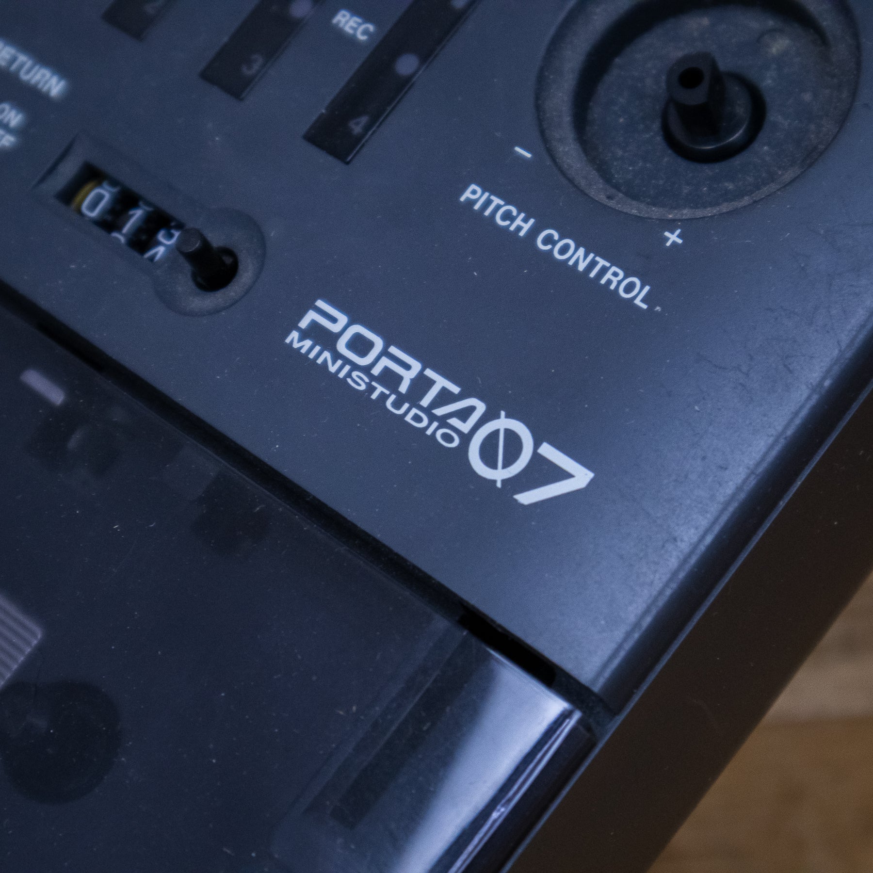 As Is Tascam Porta 07 Ministudio 4-track Analog Cassette Recorder