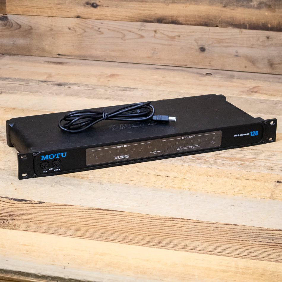 MOTU Midi Express 128 8-in/8-out MIDI Interface with USB