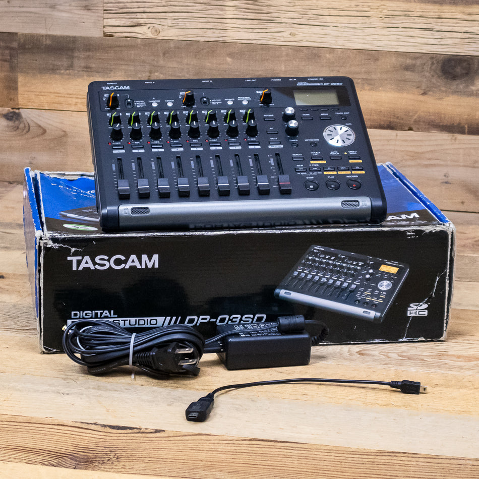Tascam DP-03SD Digital Portastudio Recorder