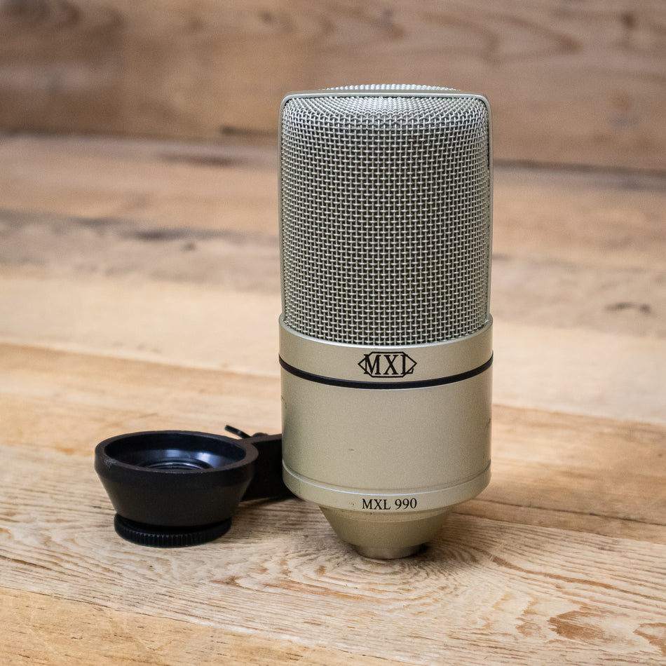 MXL 990 Condenser Microphone with Mic Clip