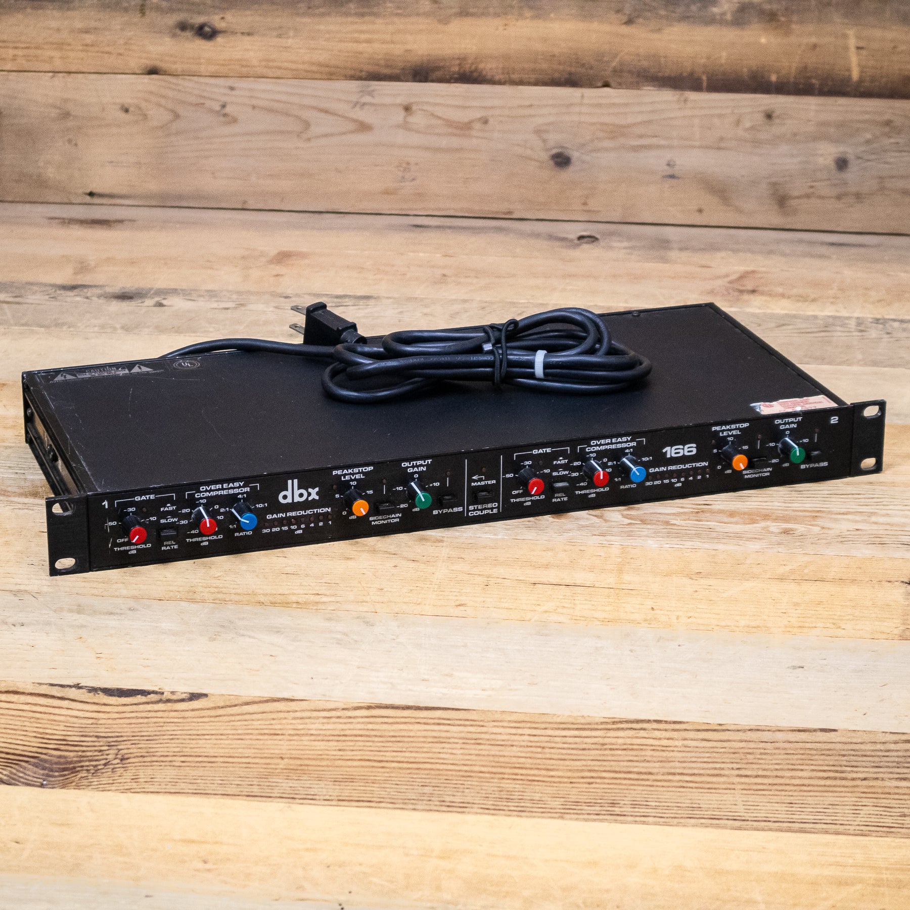 DBX 166 Vintage 2-Channel Stereo Compressor/Limiter – Pixel Pro Audio