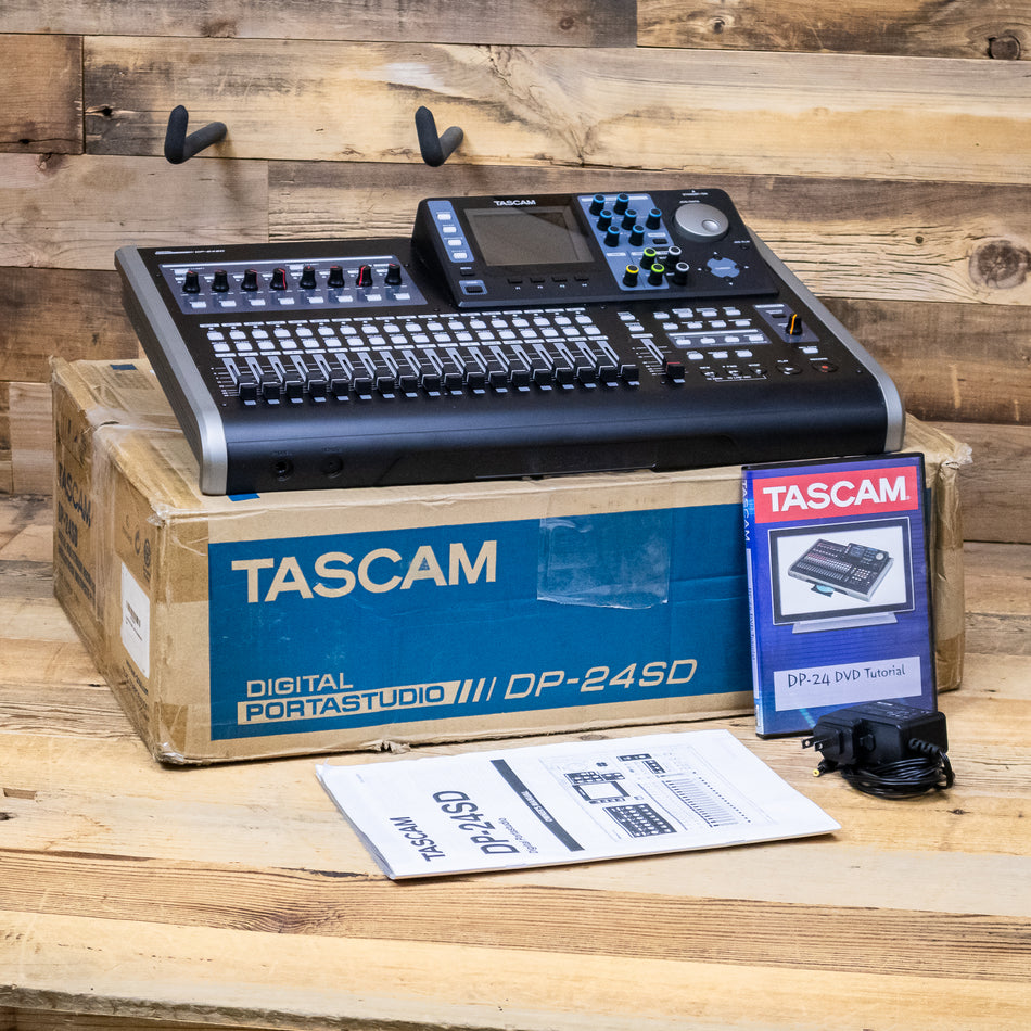 Tascam DP-24SD Digital Portastudio Workstation Recorder