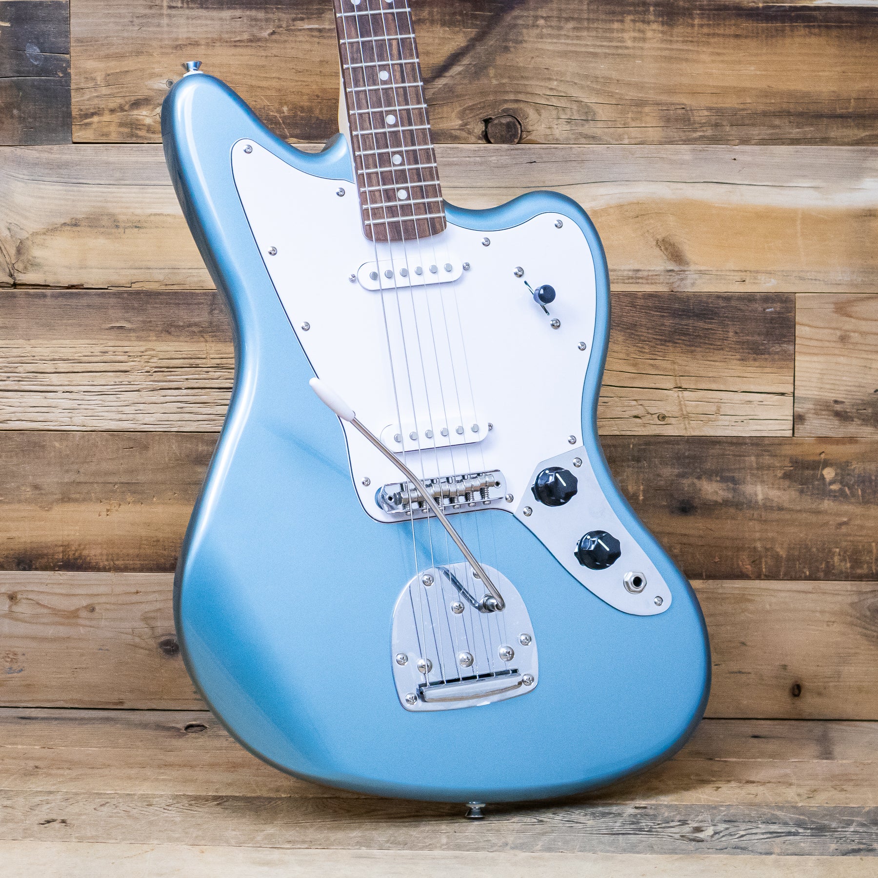 Squier Limited Edition Affinity Series Jaguar Electric Guitar, Ice