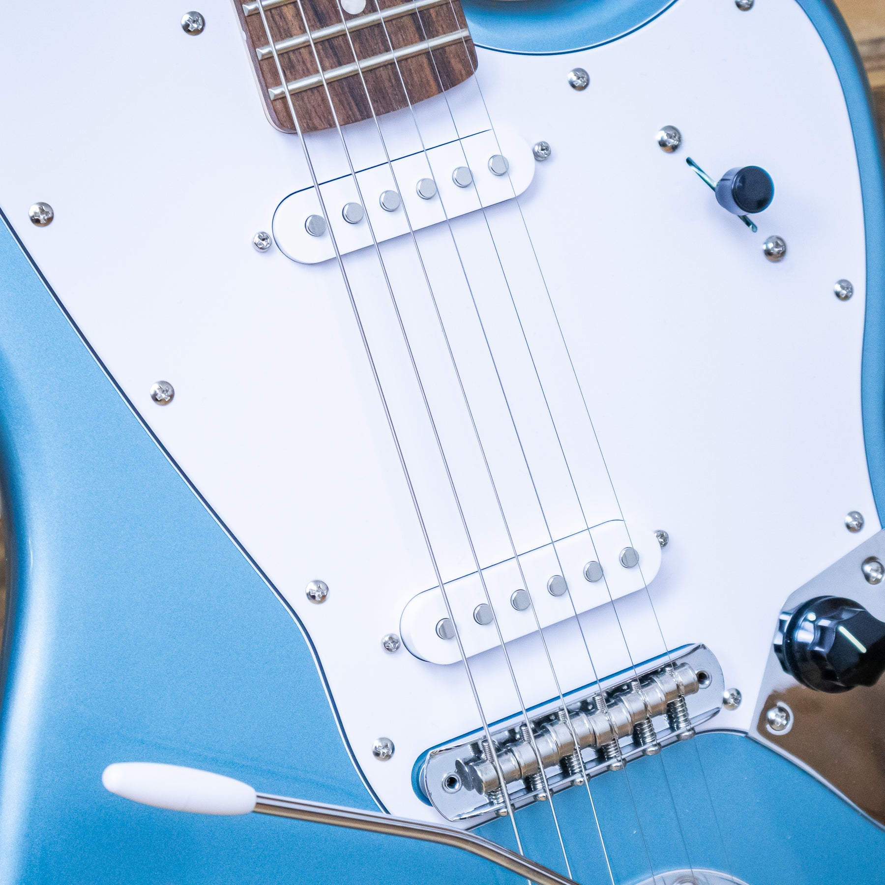 Squier Limited Edition Affinity Series Jaguar Electric Guitar, Ice