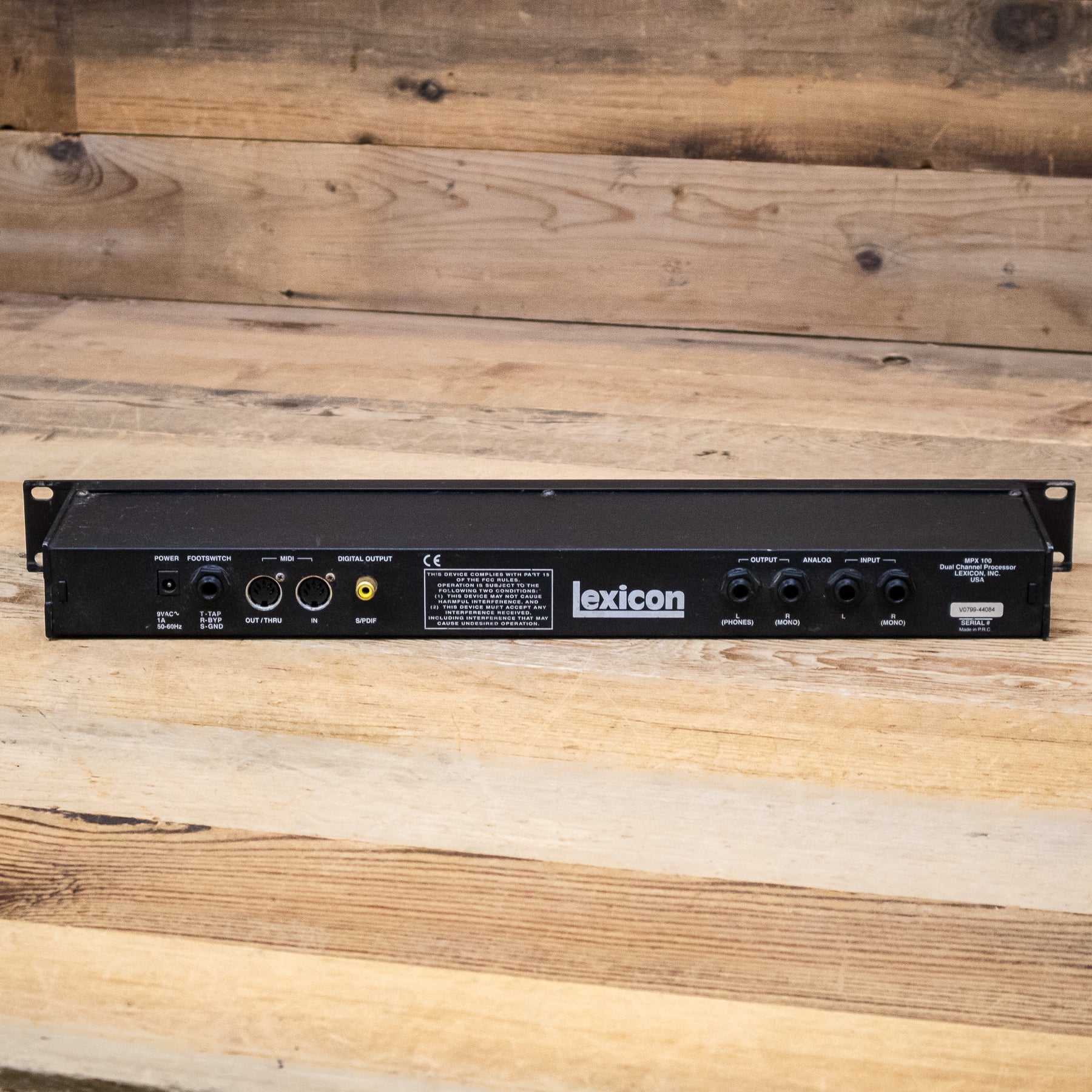 Lexicon MPX-100 Multi-Effects Processor – Pixel Pro Audio