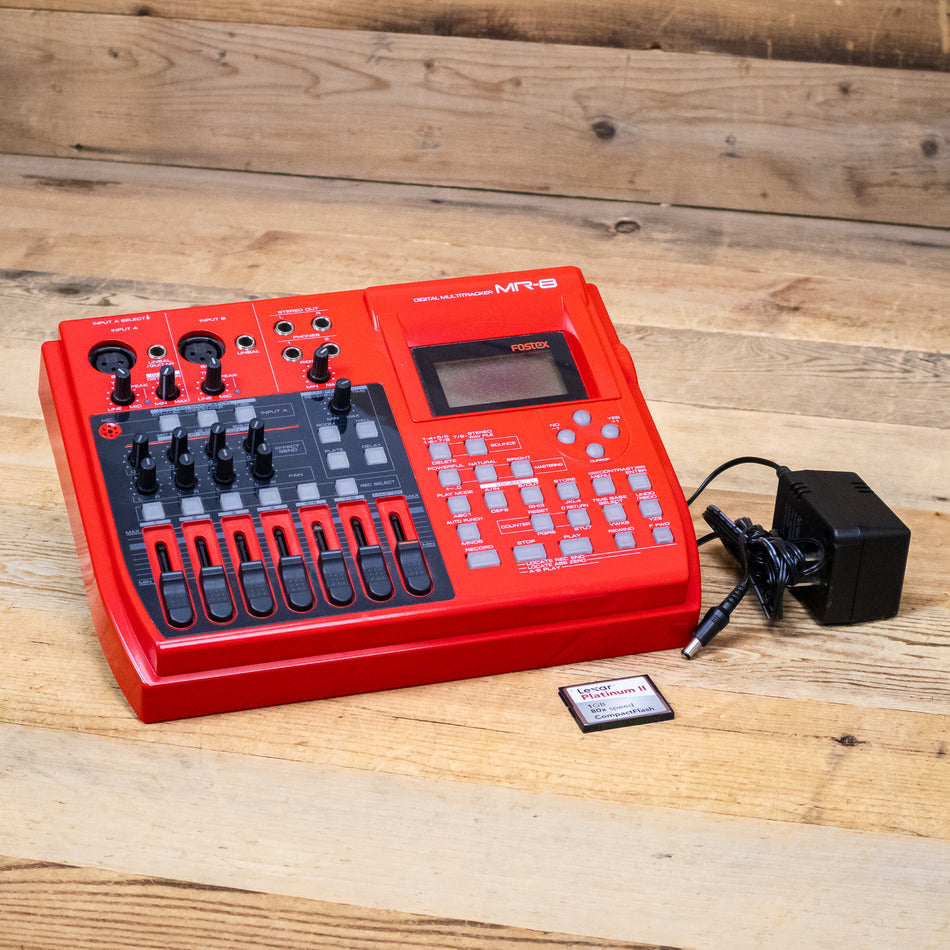 Fostex MR8 (MR-8) Digital Multitrack Recorder