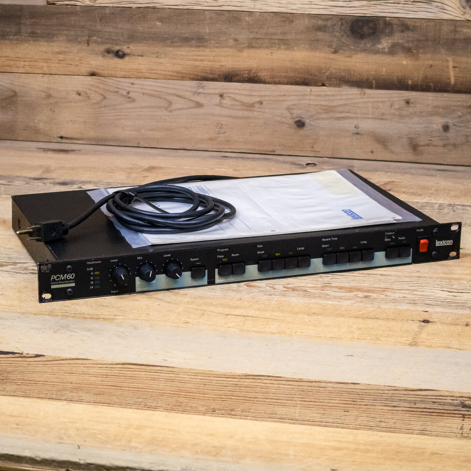 Lexicon PCM60 (PCM-60) Digital Reverb Effects Processor