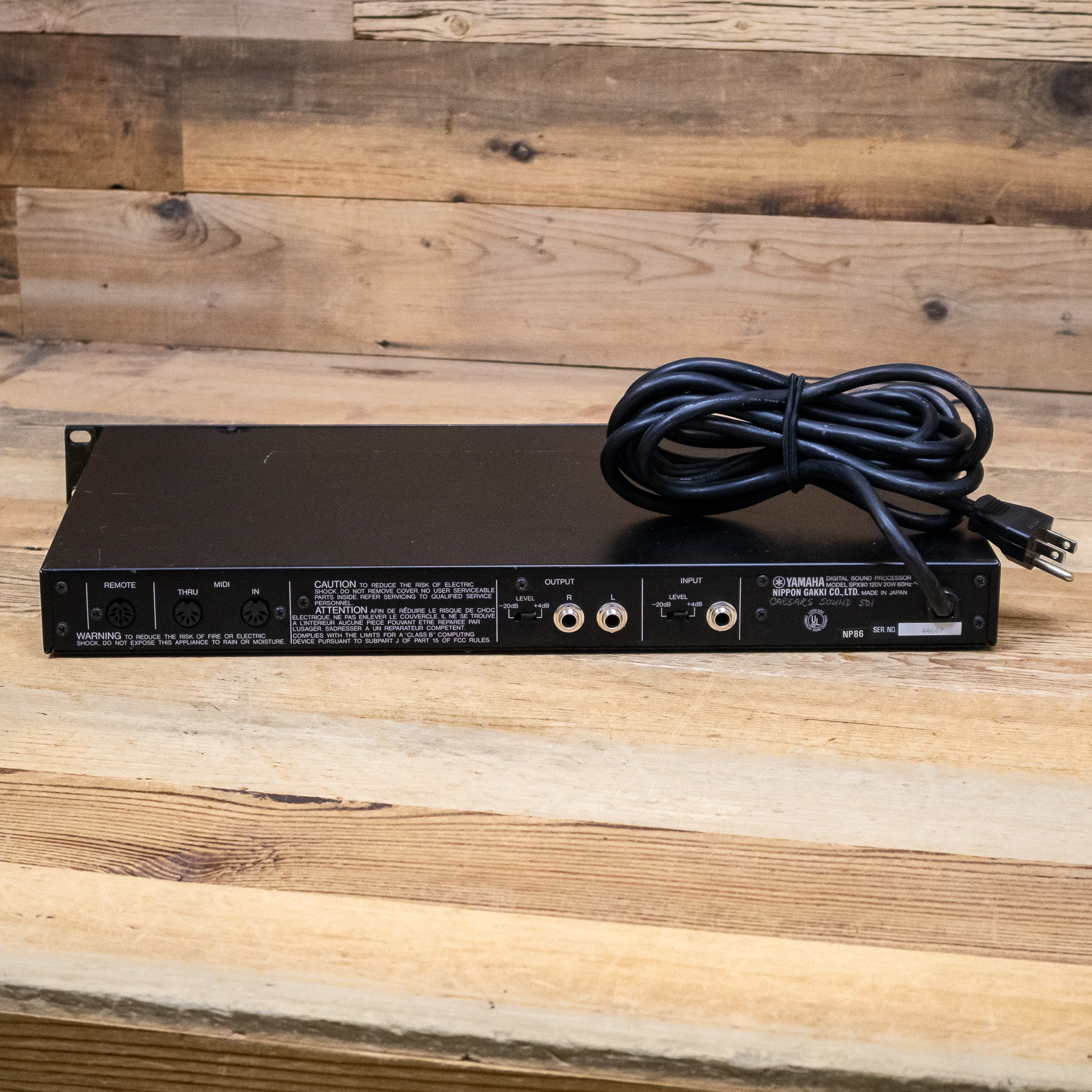 Yamaha SPX-90 Multi-Effect Processor with New Battery – Pixel Pro