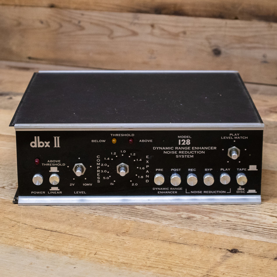 As Is DBX II Model 128 Dynamic Range Enhancer and Noise Reduction System