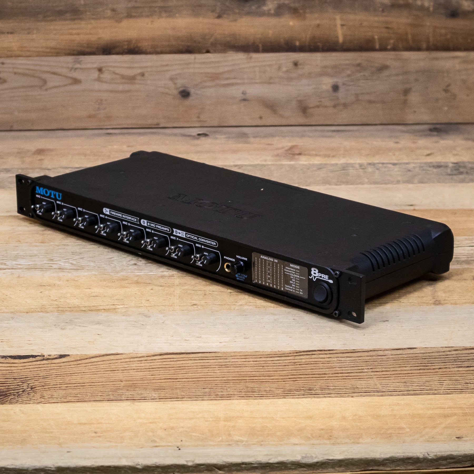 MOTU 8Pre (8-Pre) 16x12 FireWire Audio Interface – Pixel Pro Audio