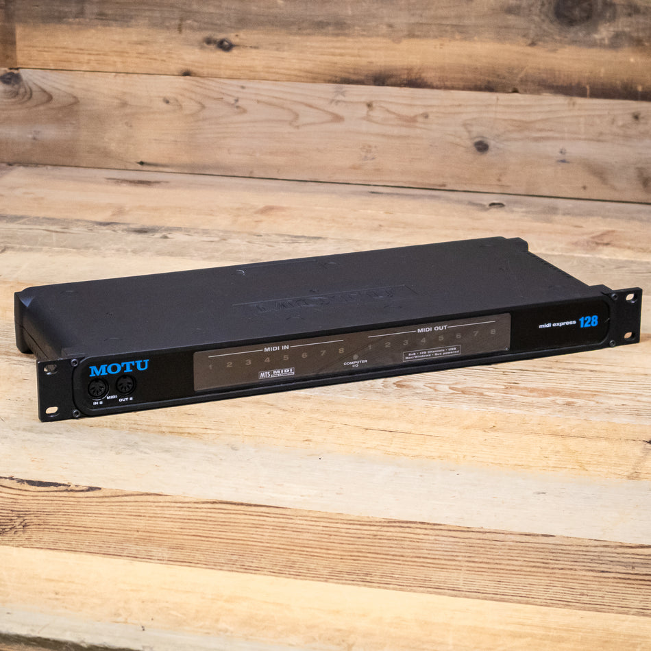 MOTU Midi Express 128 8-in/8-out MIDI Interface with USB