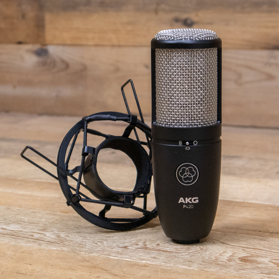 AKG P420 Dual-Capsule Multipattern Studio Condenser Microphone