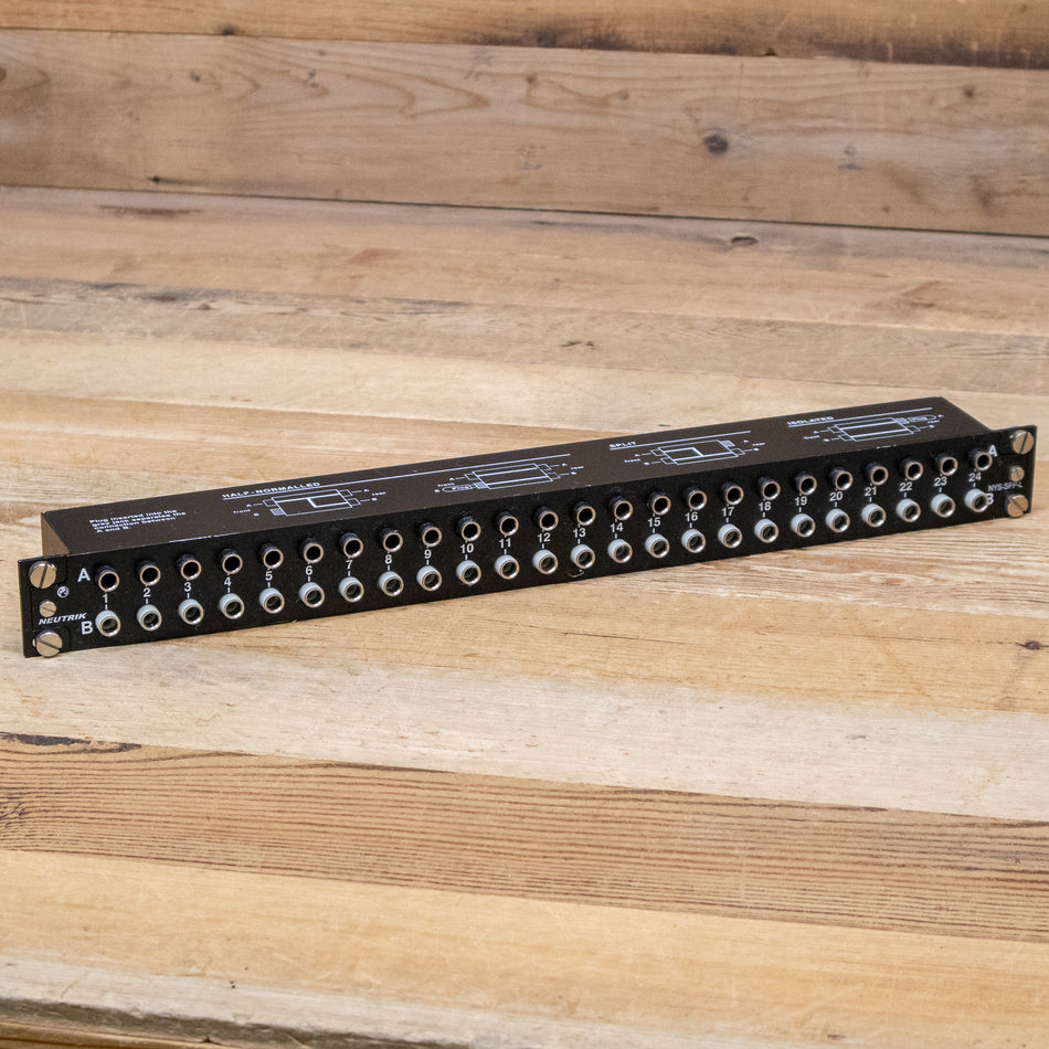 Neutrik NYS-SPP-L 48-point 1/4-inch TRS Balanced Patchbay