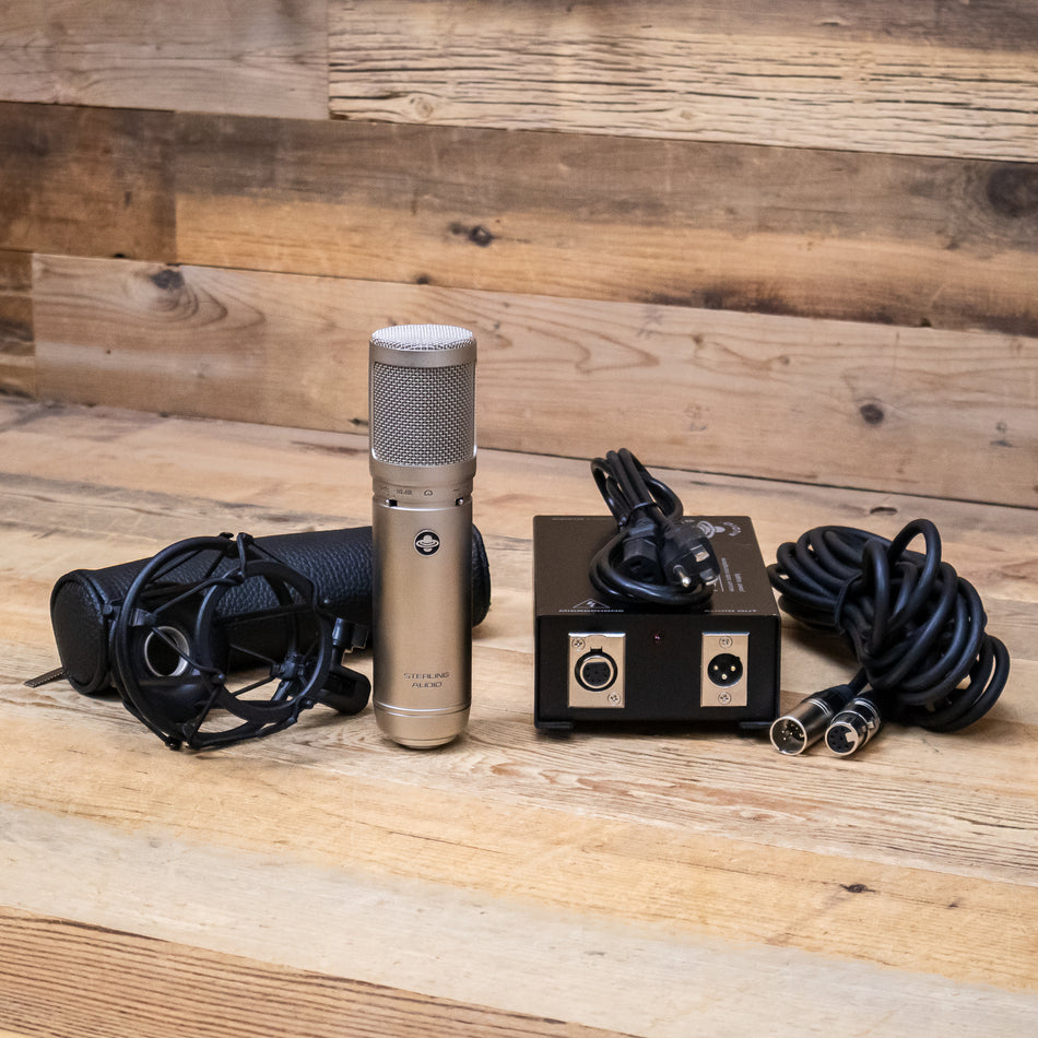 Sterling Audio ST66 (ST-66) Tube Condenser Microphone