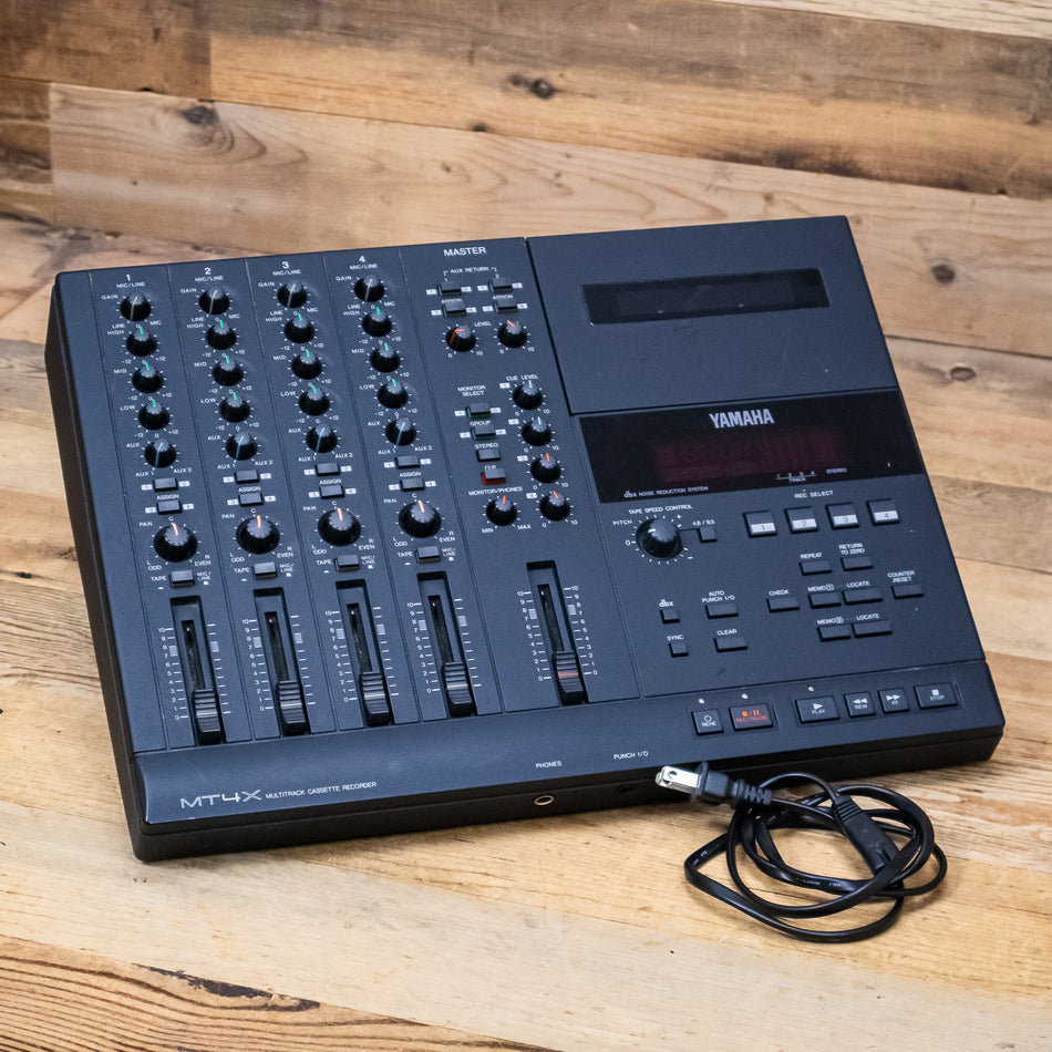 Yamaha MT4x Analog 4-Track Cassette Tape Recorder
