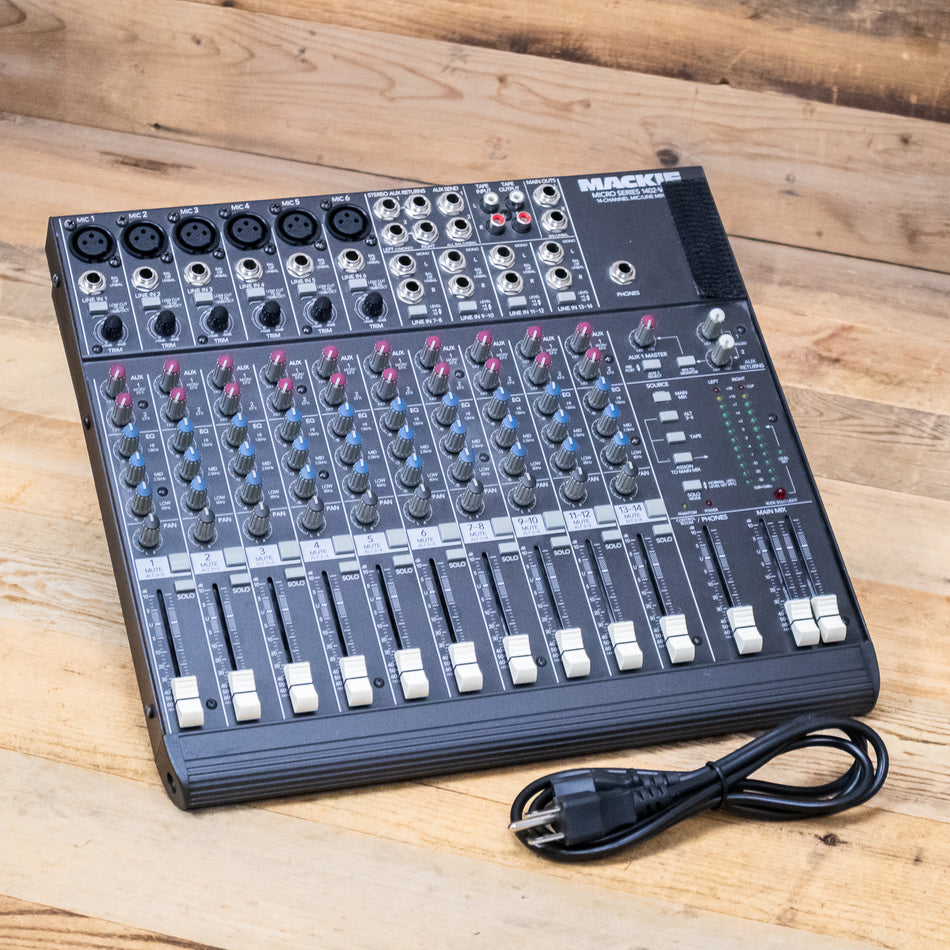 Mackie 1402 VLZ Analog Mixing Console with Minor Issue