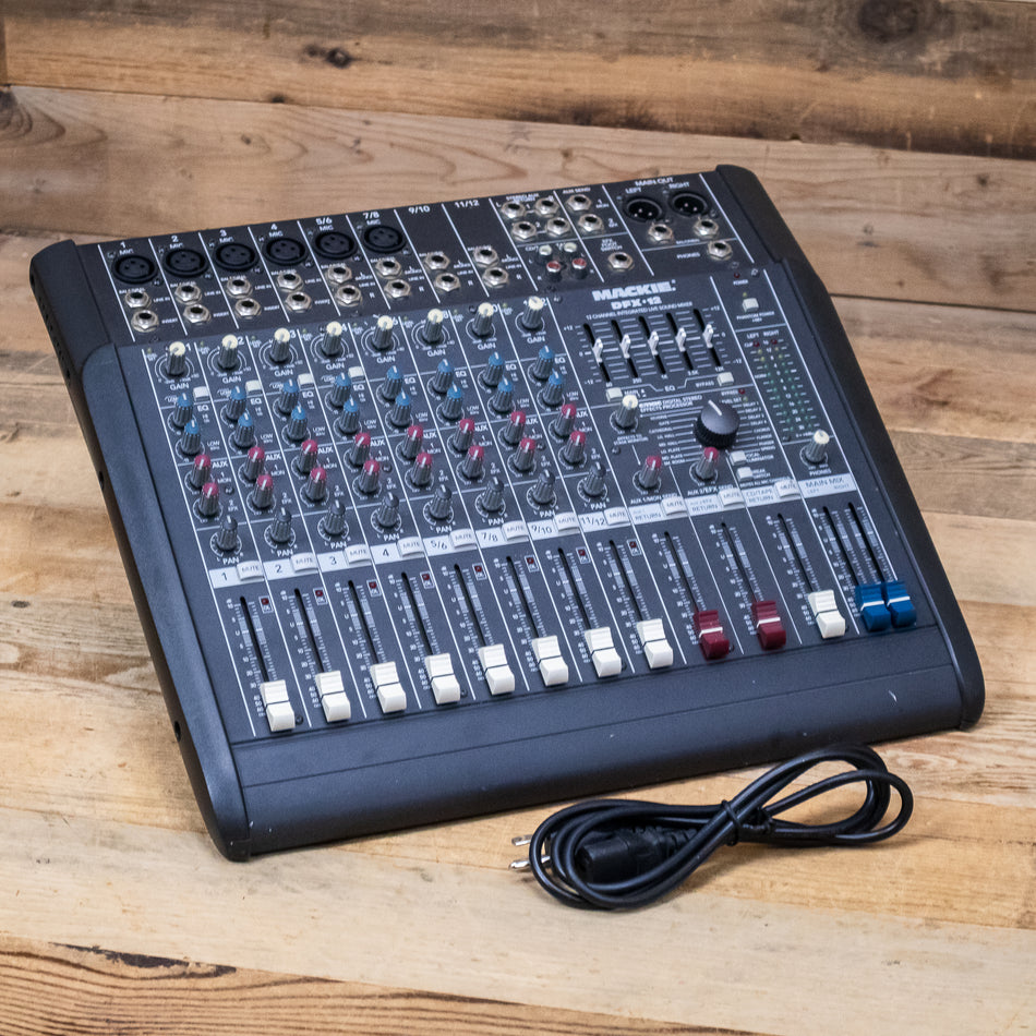 Mackie DFX12 (DFX-12) 12x2 Analog Mixer with Effects