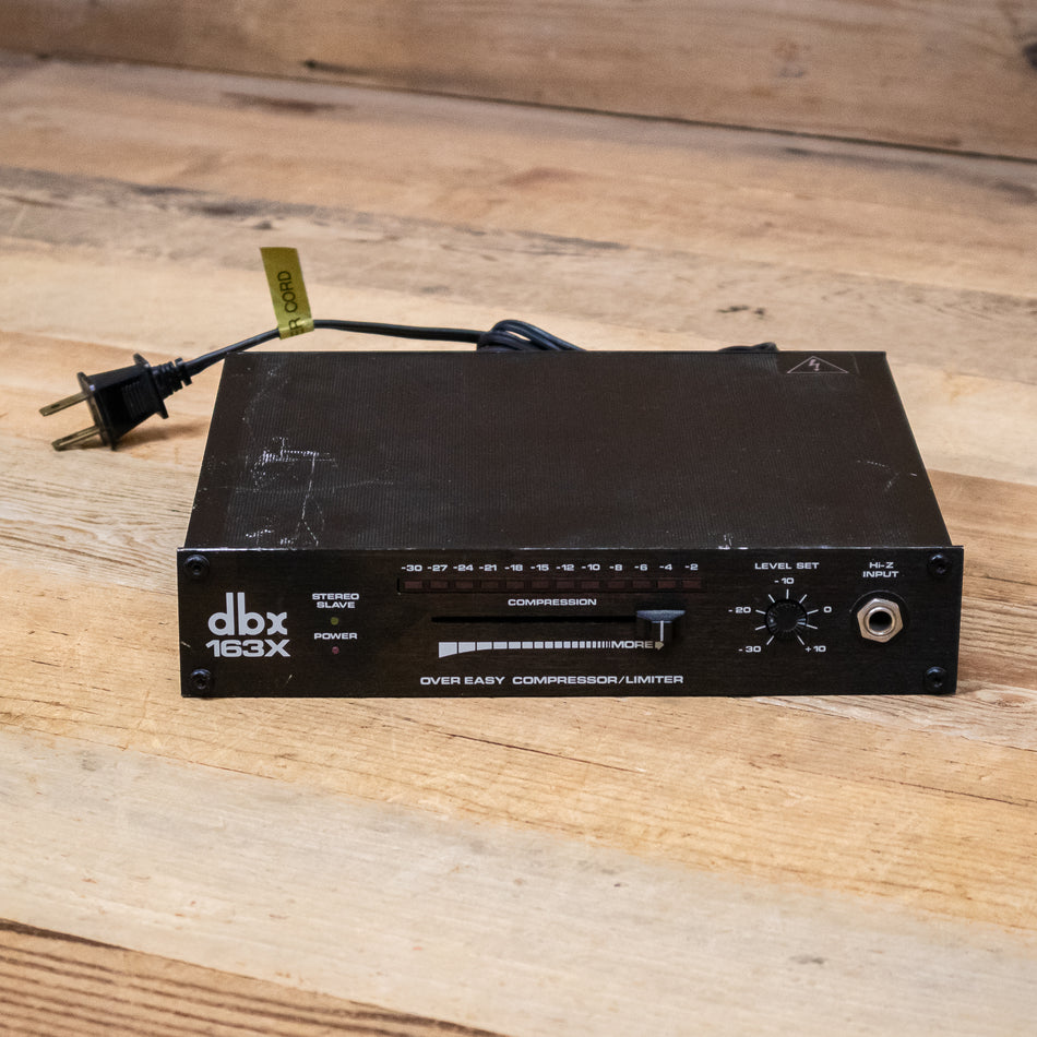 DBX 163X Over Easy Compressor/Limiter