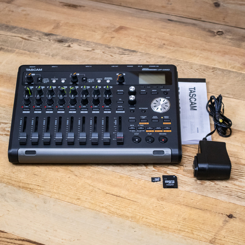 Tascam DP-03SD Digital Portastudio Recorder