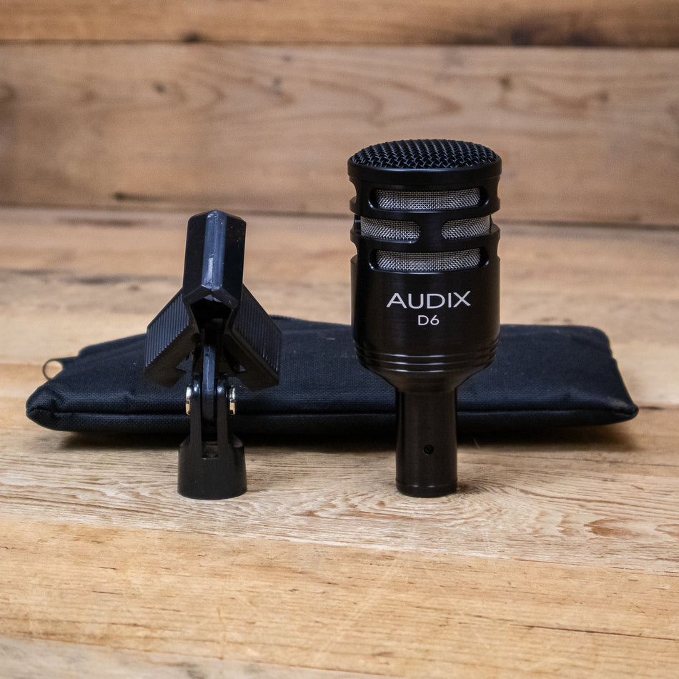 Audix D6 (D-6) Dynamic Instrument Microphone