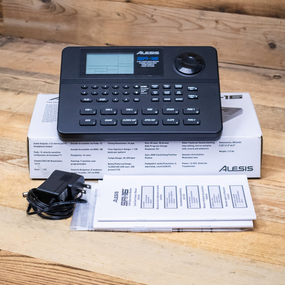 Alesis SR-16 (SR16) Classic Drum Machine