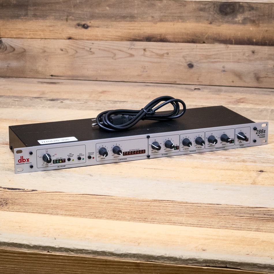 DBX 286S Microphone Preamp Processor Channel Strip