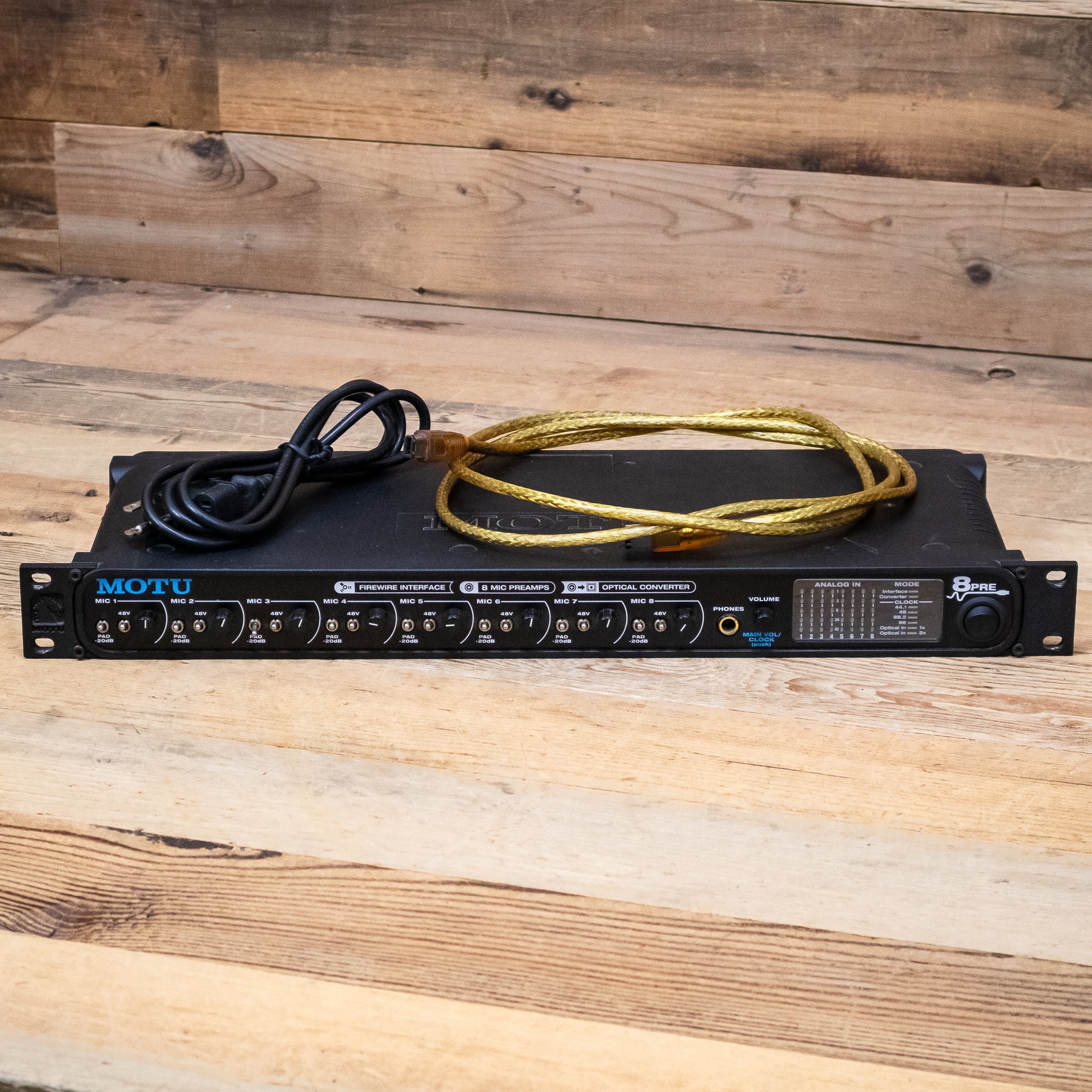 MOTU 8Pre (8-Pre) 16x12 FireWire Audio Interface – Pixel Pro Audio