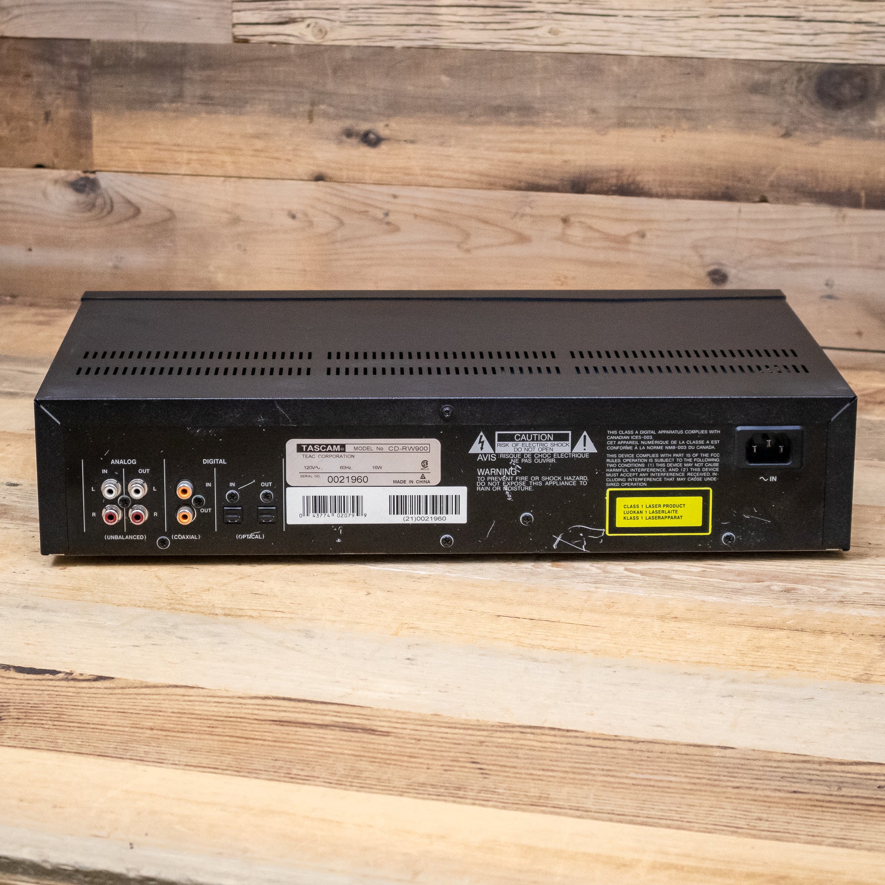 As Is Tascam CD-RW900 CD Recorder – Pixel Pro Audio