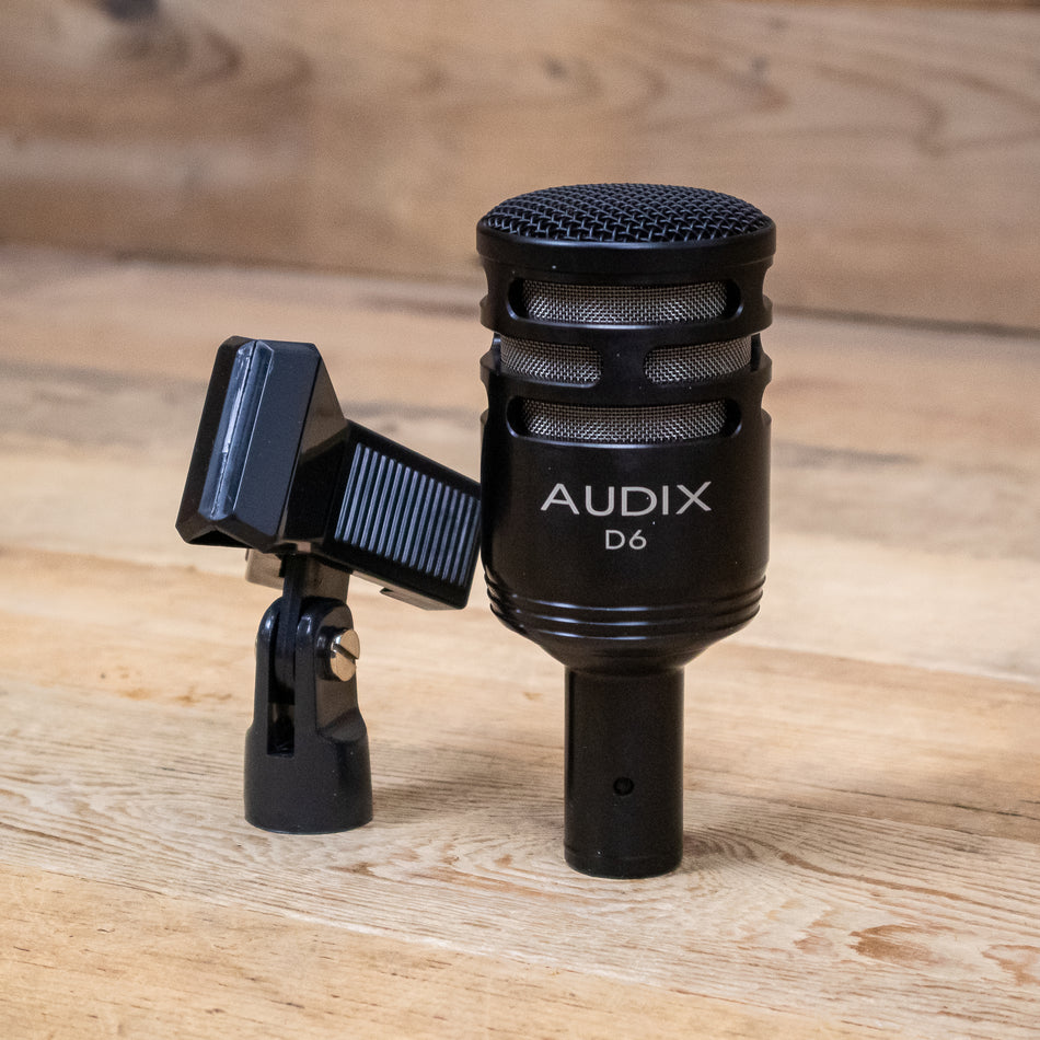 Audix D6 (D-6) Dynamic Instrument Microphone