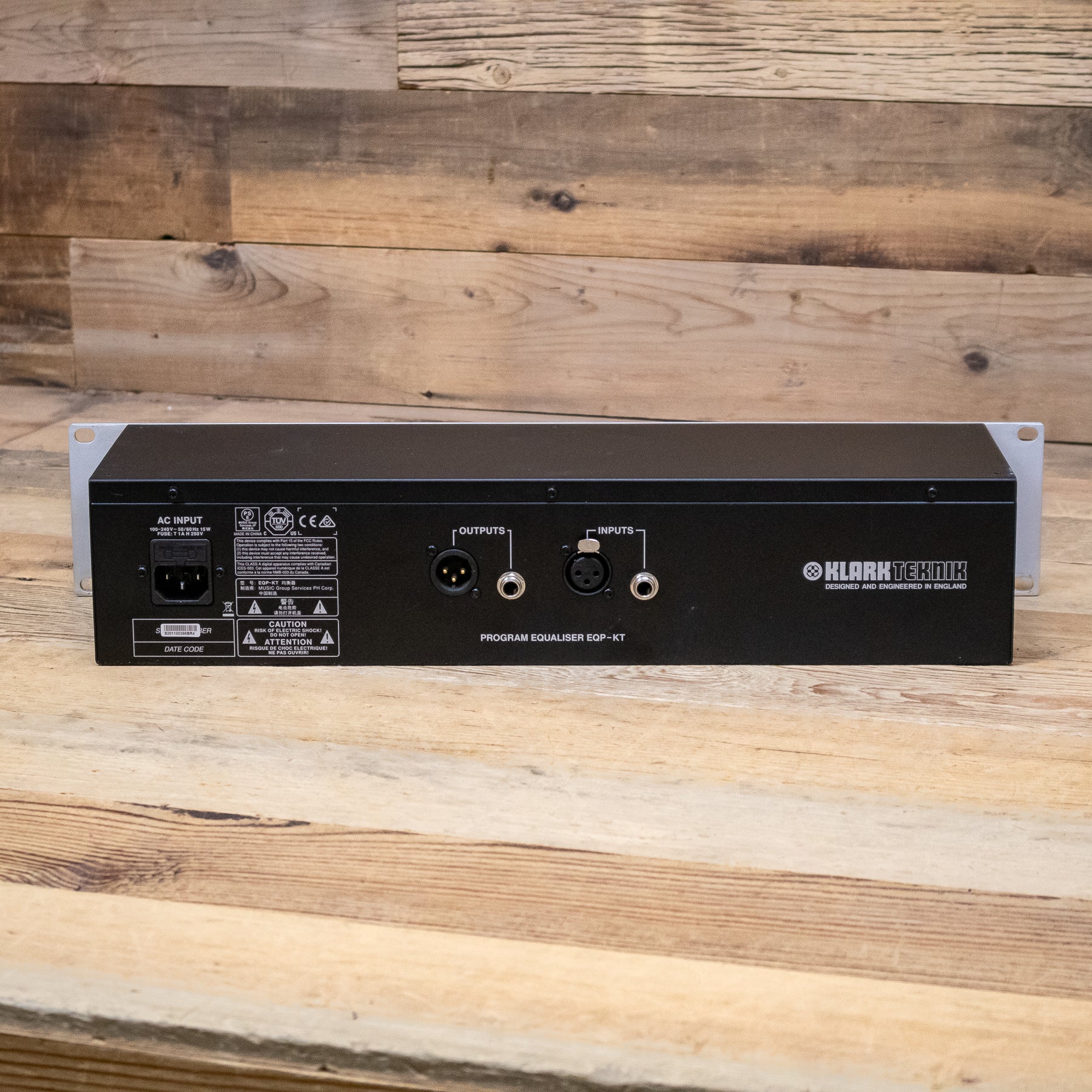 Klark-Teknik EQP-KT Classic Tube Equalizer with Midas Transformers