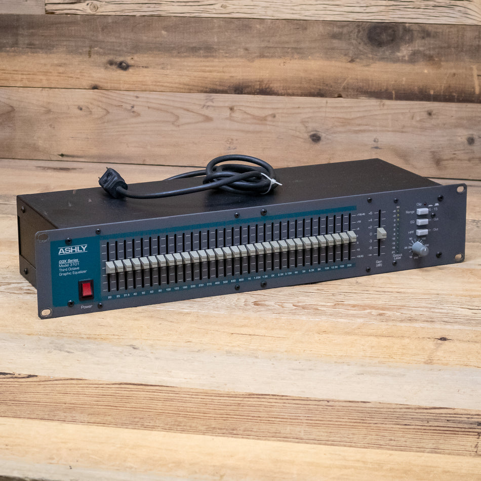 Ashly GQX-3101 31-Band Graphic Equalizer