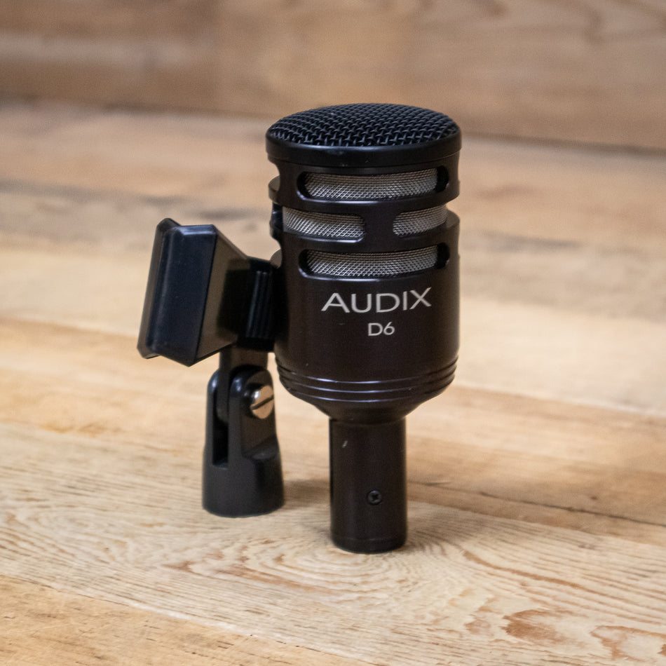Audix D6 (D-6) Dynamic Instrument Microphone